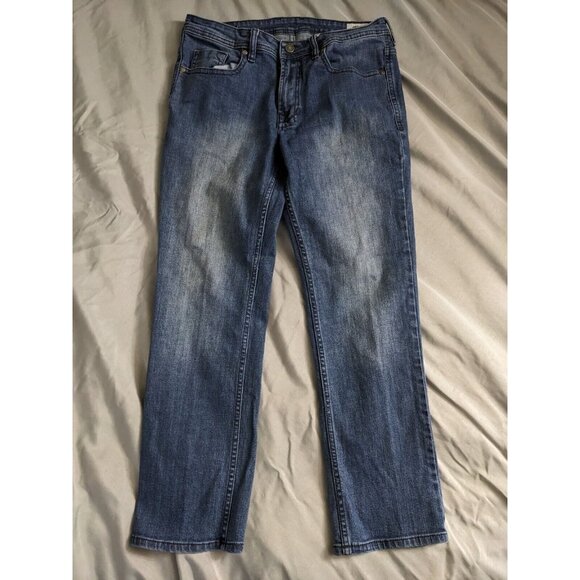 Buffalo David Bitton Jeans Blue Jackson X Straight Stretch Mens Size 32X30 - Picture 1 of 12